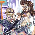 Live Digital Painting San Antonio Jazz Poets