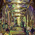 Night Ride, Hays Street Bridge 